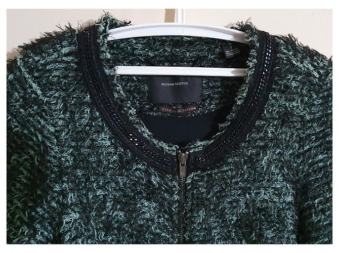 Blazer Maison Scotch Multicolore Cotone - vista 3