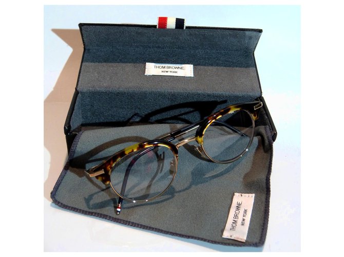 Thom Browne Brille Tom Browne New York Karamell - Ansicht 2