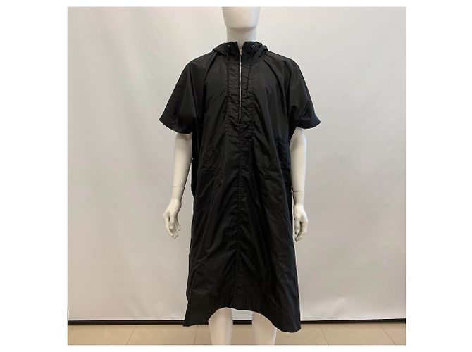 Comme Des Garcons Capispalla pioggia poncho con cappuccio - vista 5