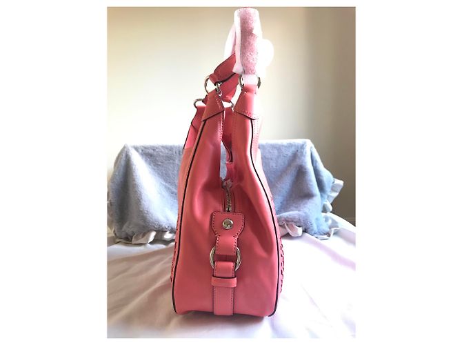 Coach Borsa a tracolla Maddison in tessuto Maggie Rosa - vista 3