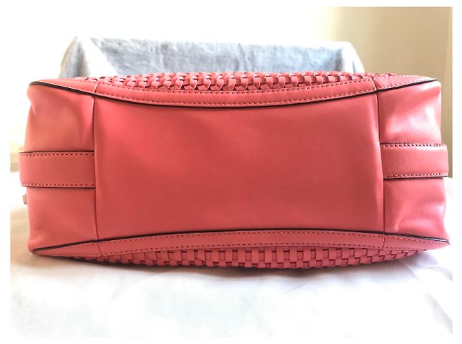 Coach Borsa a tracolla Maddison in tessuto Maggie Rosa - vista 4
