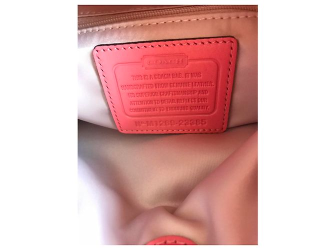Coach Borsa a tracolla Maddison in tessuto Maggie Rosa - vista 8
