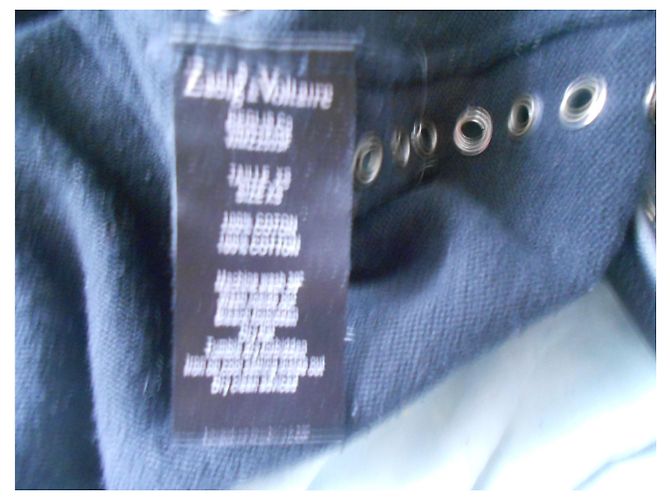Zadig & Voltaire PULL NOIR AVEC OEILLETS - vue 3