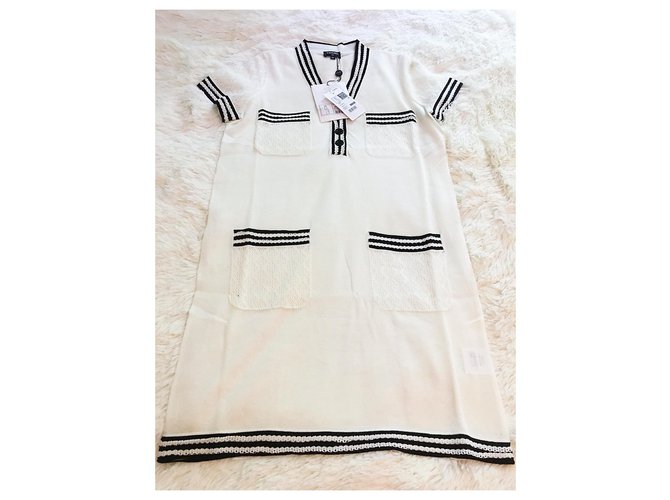 Chanel Vestidos Blanco - vista 2