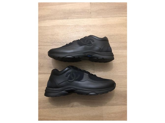 Cambon Chanel Sneakers da uomo Nero - vista 2