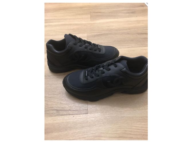 Cambon Chanel Sneakers da uomo Nero - vista 3