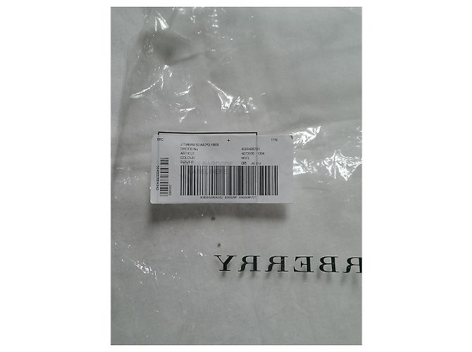 Camicia Burberry Uniform bianca in cotone a maniche lunghe Bianco - vista 2