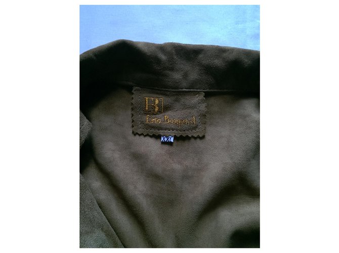 Abrigo Eric Bompard de gamuza camel XXL - vista 3