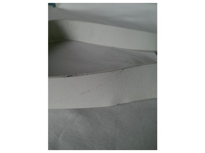 Cintura Céline in pelle 2 rose Eggshell Bianco sporco - vista 4