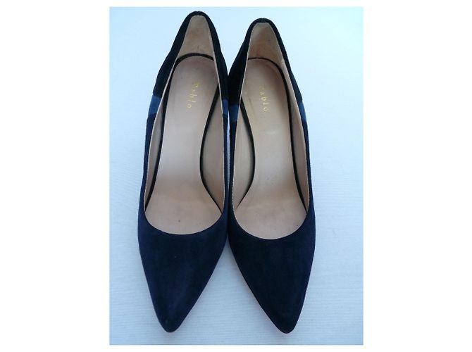 Décolleté Pablo De Gerard Darel Blu Navy in Capretto - vista 7