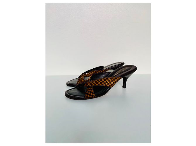 Louis Vuitton Damier Sauvage, JAHRGANG Braun - Ansicht 5