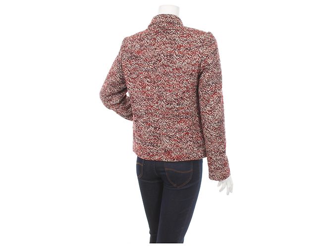 Blazer Sandro in lana multicolore - vista 5