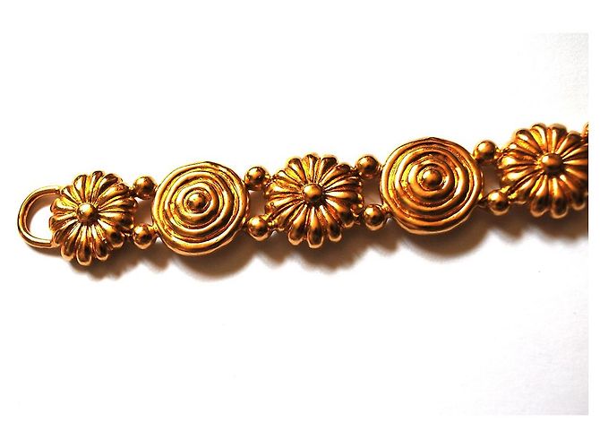 Bracciale Lanvin in metallo dorato D'oro - vista 2