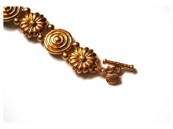 Bracciale Lanvin in metallo dorato D'oro - vista 4