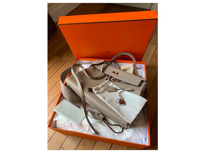 Hermès Kelly 35 Grau - Ansicht 9