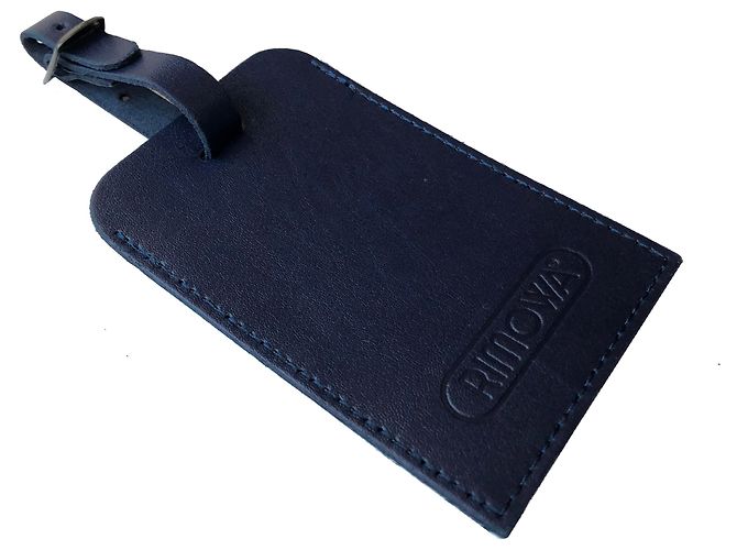 Etichetta viaggio / nome Rimowa Blu navy - vista 2