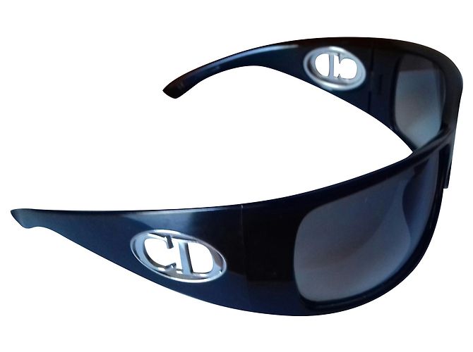 Gafas de sol Christian Dior negras de plástico Negro - vista 2