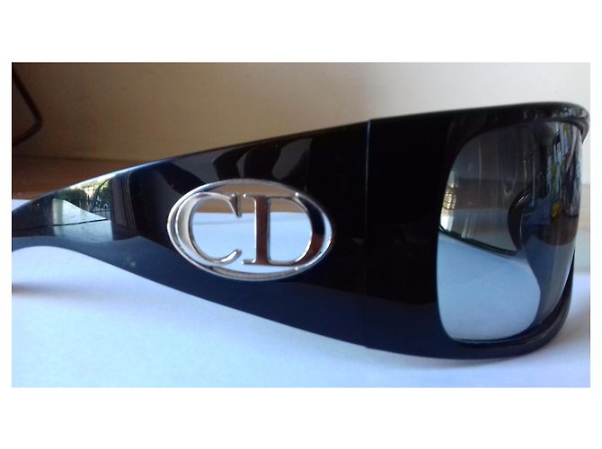 Gafas de sol Christian Dior negras de plástico Negro - vista 3