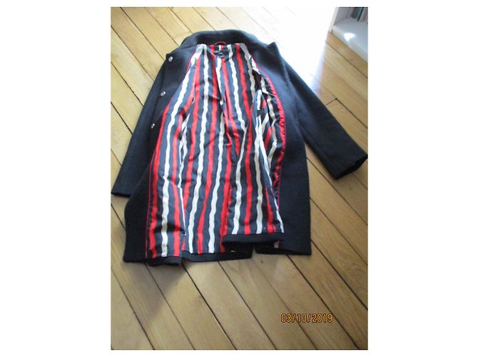 Marc Jacobs Cappotto giusto, tailleo M. Nero - vista 3