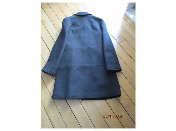 Marc Jacobs Cappotto giusto, tailleo M. Nero - vista 4