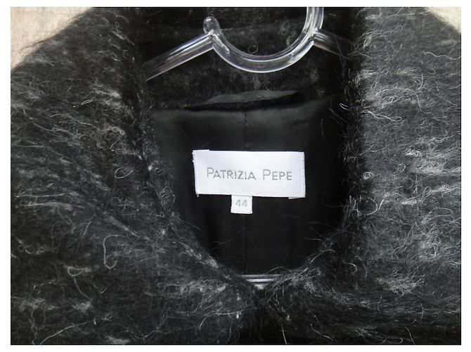 Abrigo Patrizia Pepe 40 Negro - vista 2