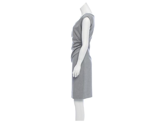 Diane Von Furstenberg Bevin Kleid grau - Ansicht 2