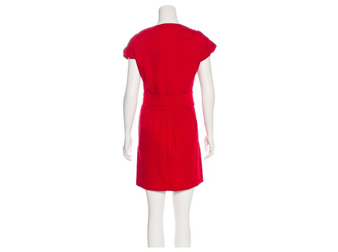 Diane von Furstenberg Heaton Minikleid Rot - Ansicht 3