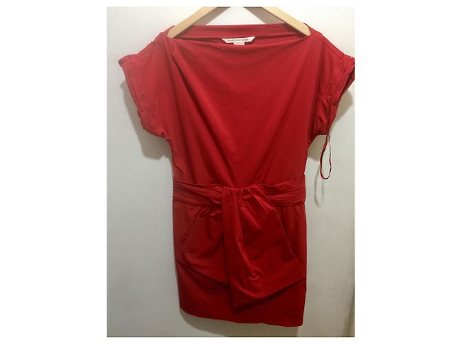 Diane von Furstenberg Heaton Minikleid Rot - Ansicht 5