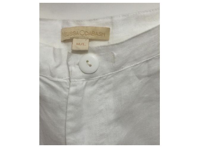Melissa Odabash Leinenhose weiß - Ansicht 4