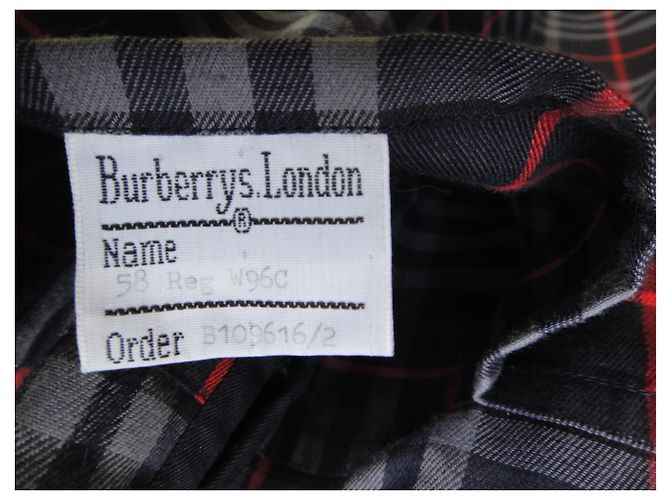 Misura vintage Burberry impermeabile 58 - vista 2