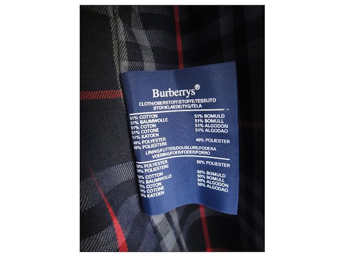 Misura vintage Burberry impermeabile 58 - vista 3