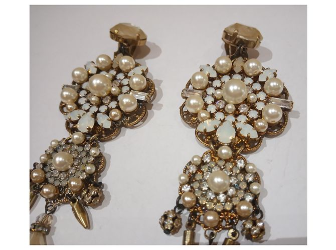 Erickson Beamon Brincos Dourado - vista 10