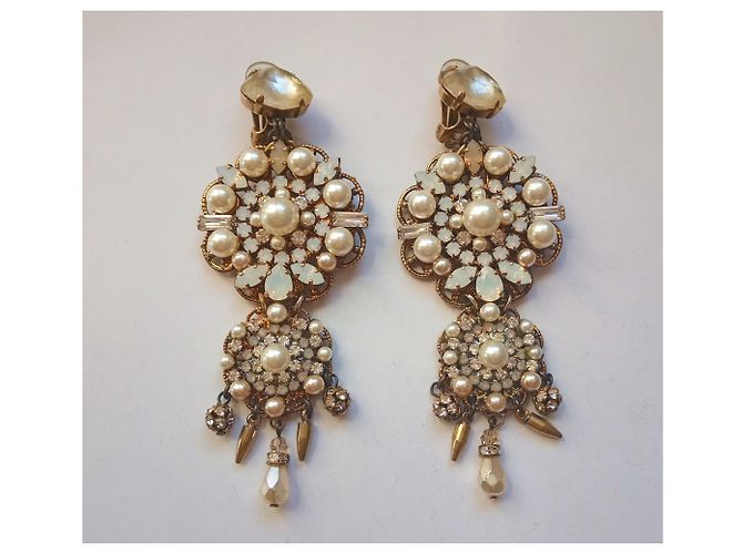Erickson Beamon Brincos Dourado - vista 11
