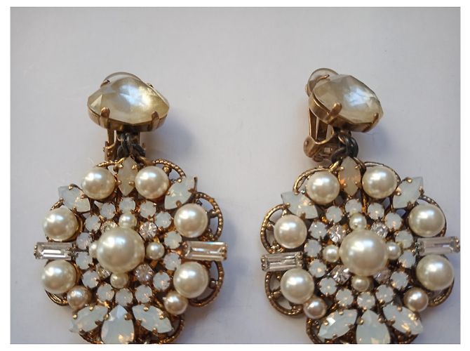 Erickson Beamon Brincos Dourado - vista 2