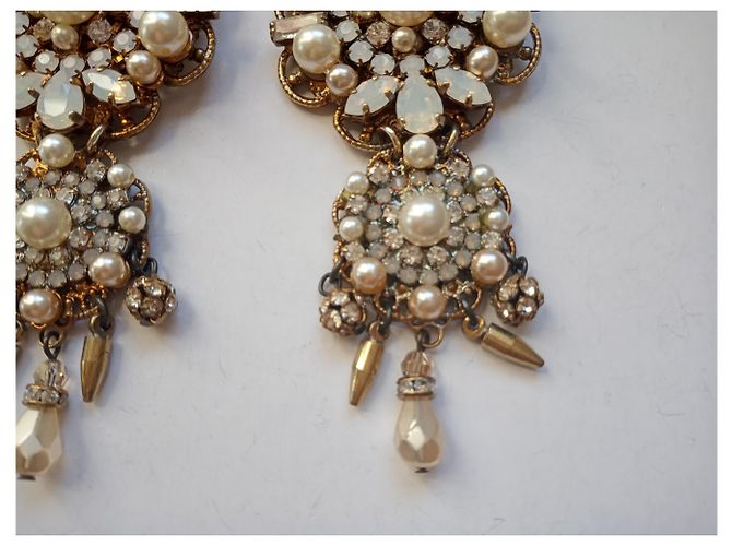 Erickson Beamon Brincos Dourado - vista 3