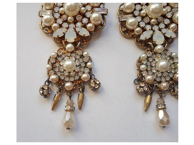 Erickson Beamon Brincos Dourado - vista 4