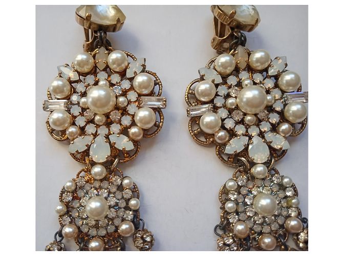 Erickson Beamon Brincos Dourado - vista 8
