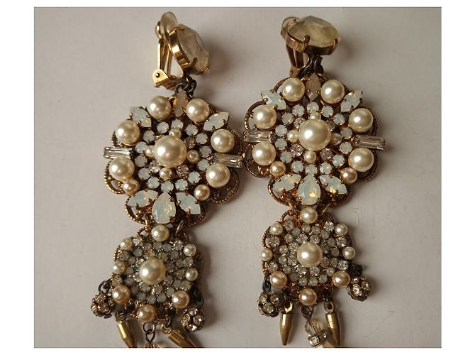 Erickson Beamon Brincos Dourado - vista 9