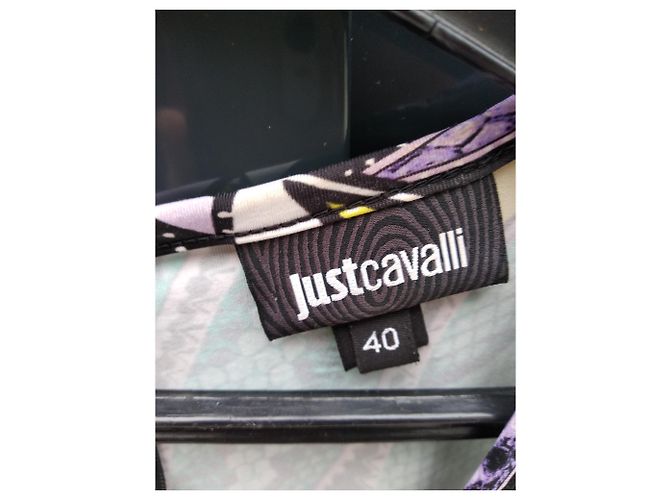 Kurzes Kleid Just Cavalli mehrfarbig Polyamid Mehrfarben - Ansicht 3