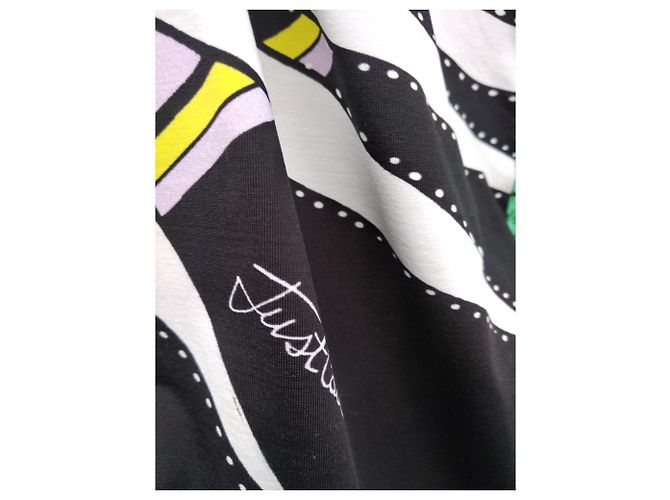 Kurzes Kleid Just Cavalli mehrfarbig Polyamid Mehrfarben - Ansicht 4