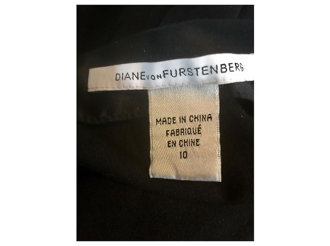 Diane Von Furstenberg Helen Kleid Schwarz - Ansicht 4