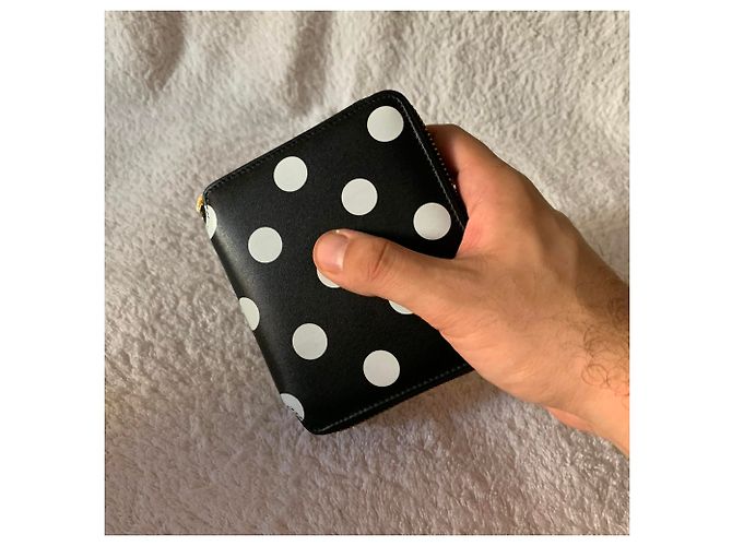 Comme Des Garcons Polka dots zip wallet - view 7