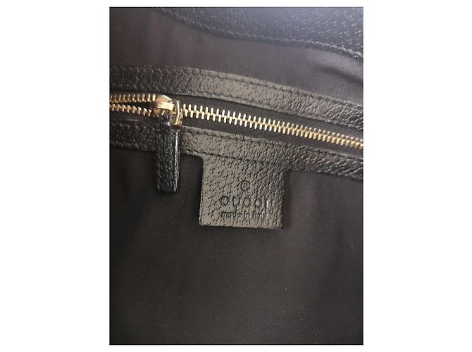 Borsa Gucci Bardot in tela nera Nero - vista 5