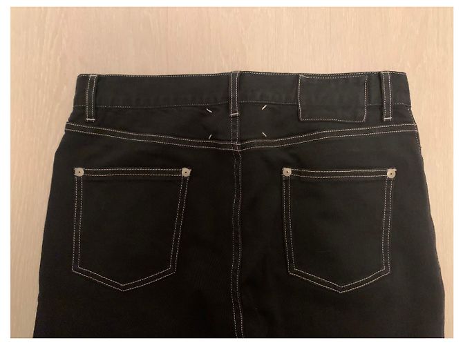 Slim Jeans Dark Blue Maison Martin Margiela Navy blue - view 4