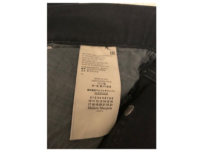 Slim Jeans Dark Blue Maison Martin Margiela Navy blue - view 6