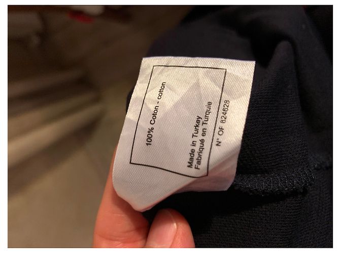 Chanel Navy Blue Polo Uniform Größe S Marineblau - Ansicht 2