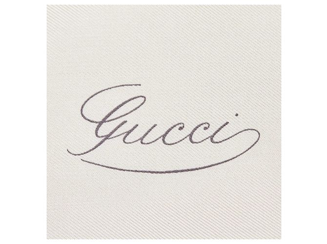 Gucci bufanda de seda floral blanca - vista 2
