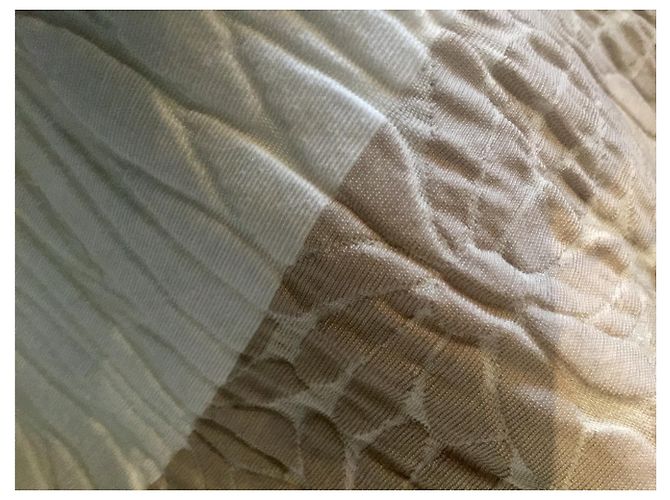 Vestido Pini Milly Blanco Beige Algodón - vista 6