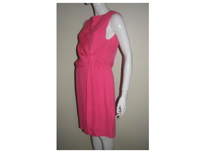 Vestido de seda Tamara Diane Von Furstenberg rosa - vista 2
