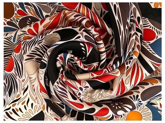 Hermès TAUSEND BLUMEN VON MEXIKO Mehrfarben - Ansicht 12